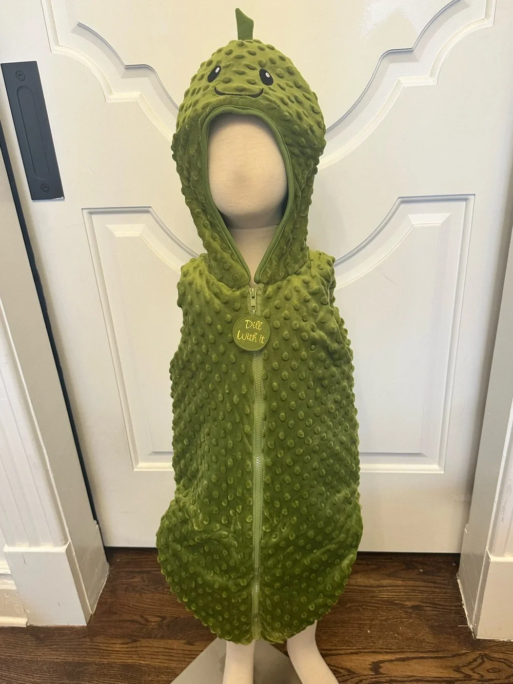 Sweet Dill Pickle Plush Halloween Costume Kids Boy Girl NEW